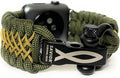 Savior Survival Gear Paracord Watch Band, Compatible by SaviorSurvivalGear