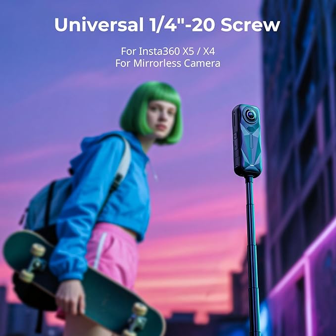SmallRig 59" Extendable Selfie Stick Tripod - Image 6