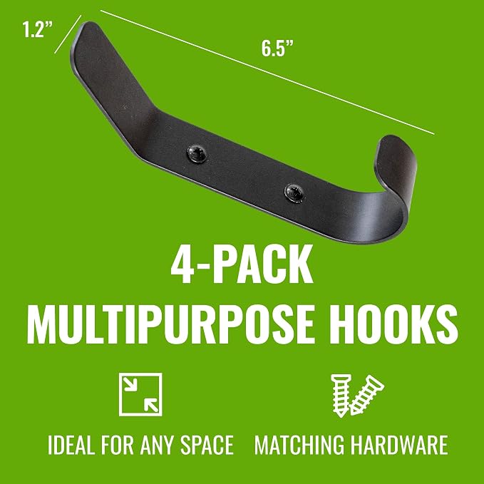 StoreYourBoard 4 Pack Wall Hooks - Image 3