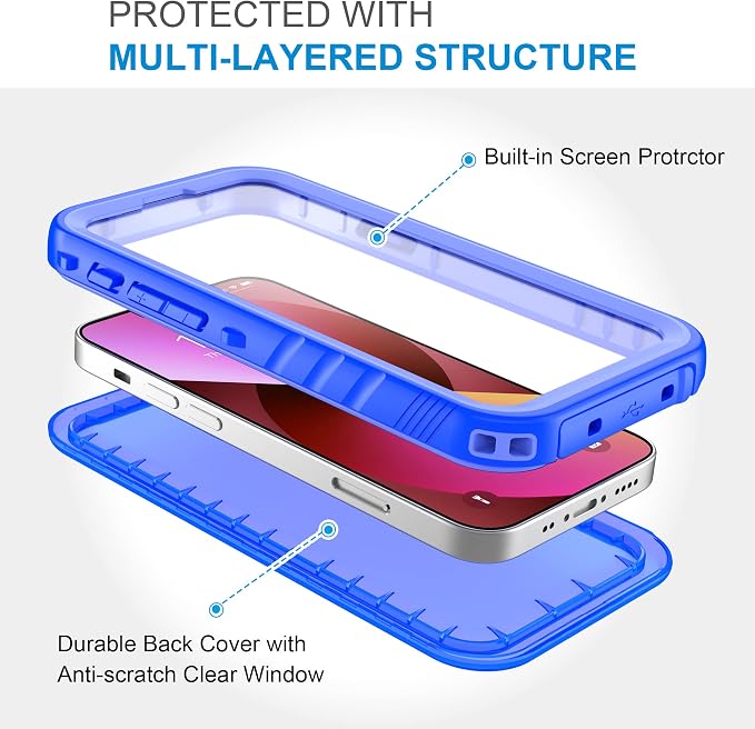 SPORTLINK Compatible with iPhone 13 Mini Waterproof Case - Image 4