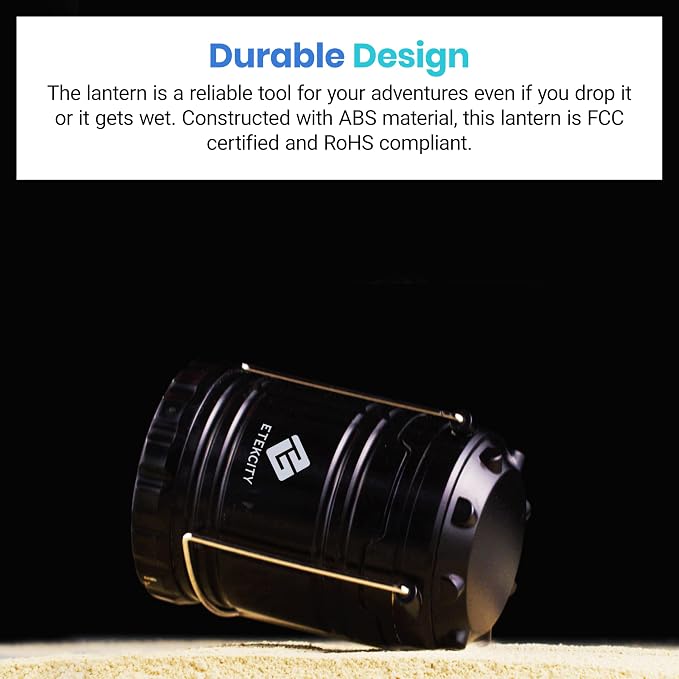 Etekcity Lantern Camping Essentials Lights, Led Flashlight - Image 6