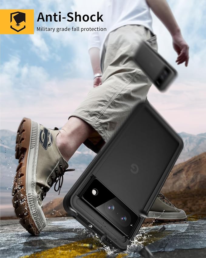 Lanhiem Pixel 8 Case, IP68 Waterproof Dustproof Case - Image 2