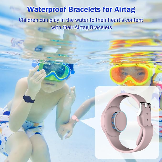R-fun Waterproof for Air Tag Bracelets Compatible - Image 3