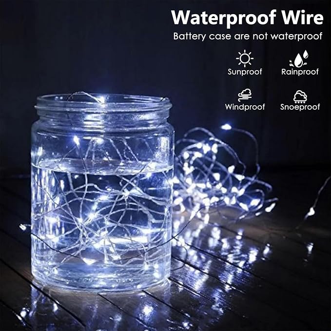 2-Pack Fairy Lights Battery Operated - Image 3