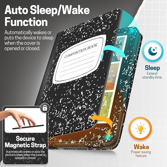 TNP Stand Case for Kindle Paperwhite 12th Generation 2024 / Kindle Colorsoft - Image 4