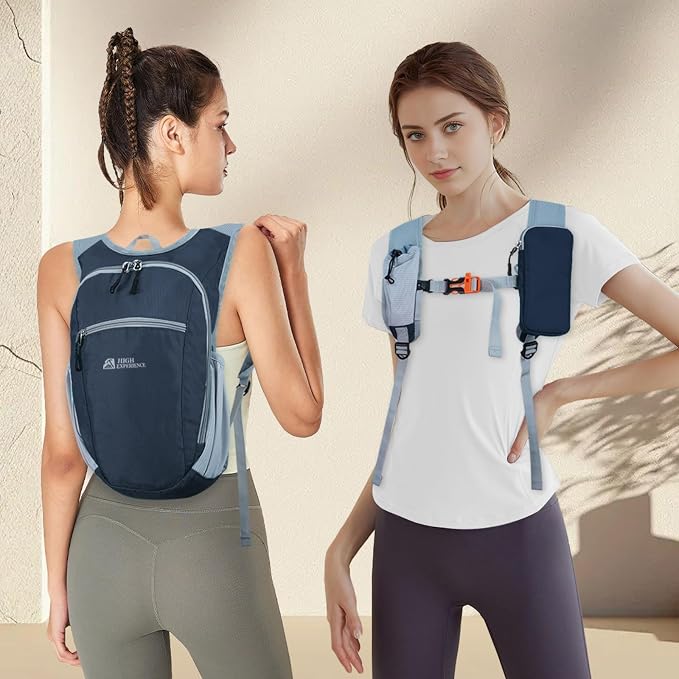Hiking Backpack 10L/15L Small Daypack Lightweight Packable Travel Foldable - Image 2