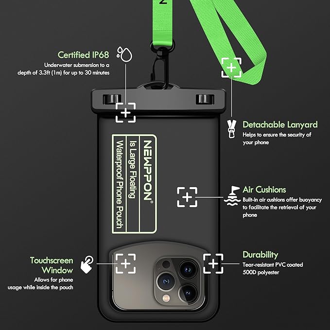 10.5" Large Floating Waterproof Phone Pouch - Image 6