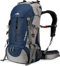 Loowoko 50L Hiking Backpack, Waterproof Camping Essentials Bag by Loowoko