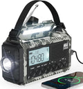 Mesqool Emergency Radio AM/FM/SW/NOAA Weather Radio, 12000 Battery Powered by Mesqool