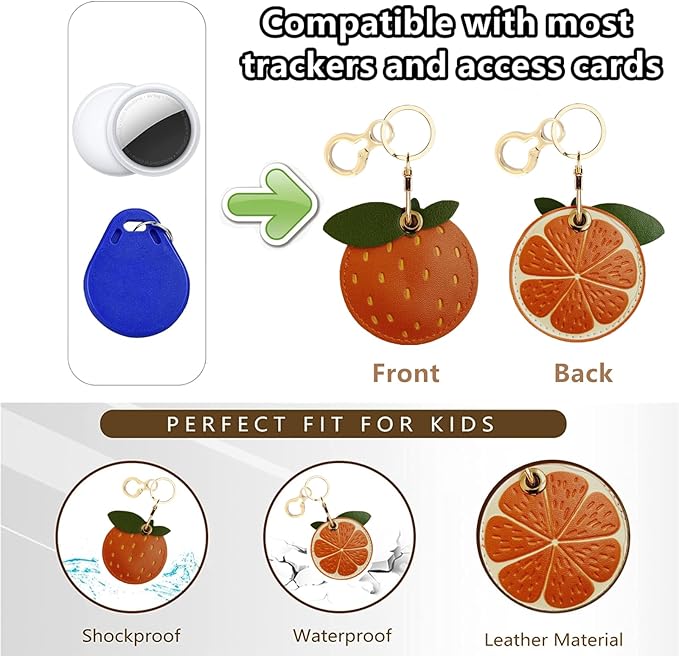 Leather Keychain Holder Case Compatible - Image 4