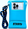 Stash7 Waterproof Phone Pouch w/Long Lanyard | IPX8 Adventure Grade Cellphone by Stash7