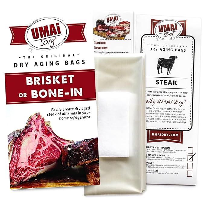 UMAi Dry Aging Bag for Steaks, Dry Age Bags for Meat, Brisket or Bone-In up to - Image 2