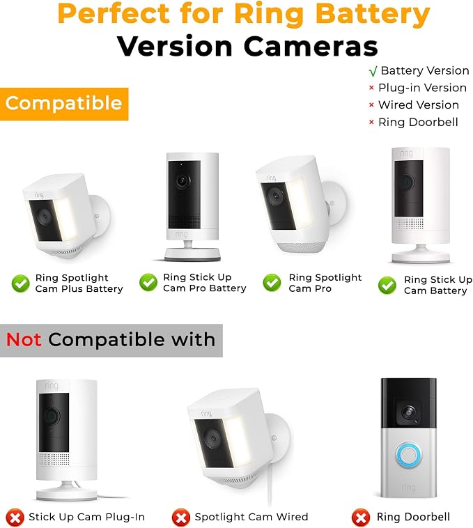 8W Solar Panel for Ring Camera, Solar Panel Charger Compatible - Image 4