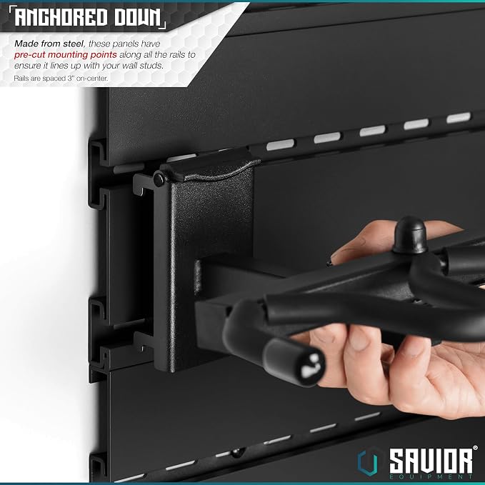 Savior Equipment Horizontal Steel Wall Mount Firearm Rifle Display Rack - Image 3
