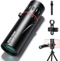Mini Monocular Telescope with Phone Adapter, 25X Magnification Portable Single by CLNXMT