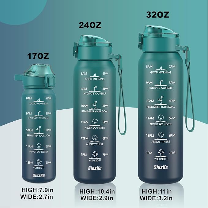 SLUXKE 17oz Insulated Water Bottle - Image 5