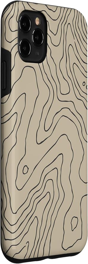 Coyote Country Guide Lines Topographical Contour Map Case - Image 3