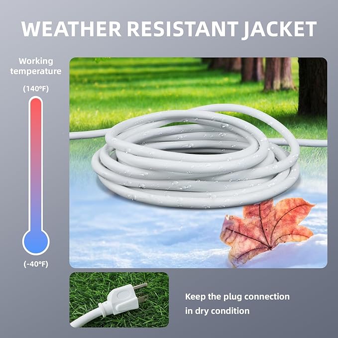 EP 2 Pack 6 Ft Outdoor Extension Cord - Image 5
