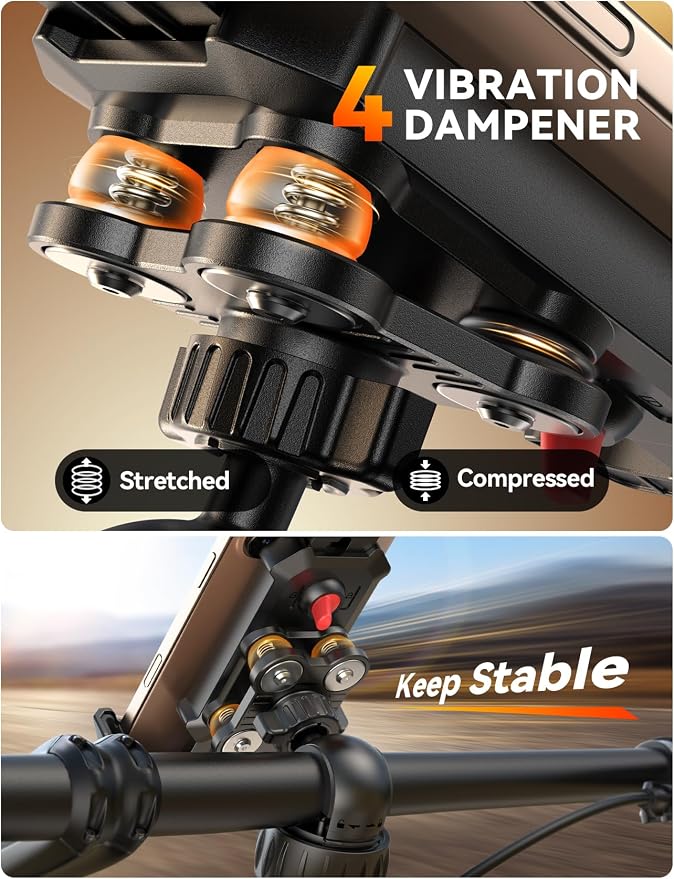 JOYROOM Anti-Shake Bike Phone Holder - Image 2
