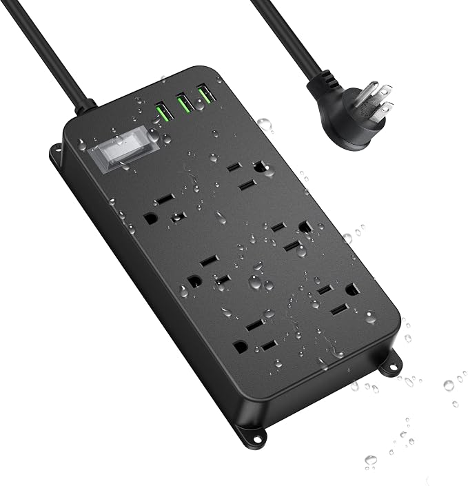 Outdoor Power Strip Weatherproof by Jgstkcity