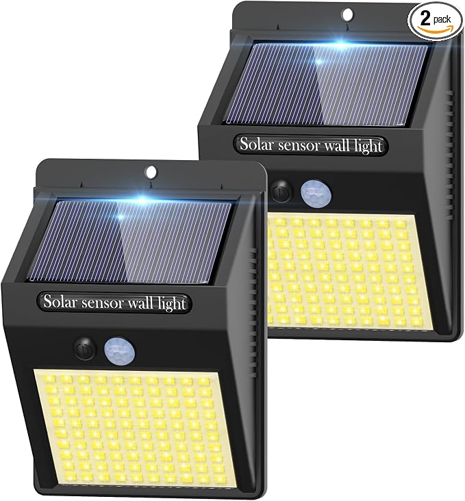 2 Pack Outdoor Solar Motion Lights by kolpop