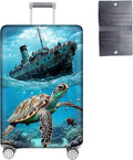 Luggage Cover Protector for 19-20 Inch Suitcases, TSA Approved Elastic Travel by Unknown