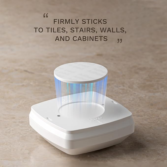 innofox 6-Pack Stick-on Motion Sensor Lights, Warm White LED Night Light - Image 4