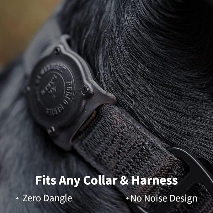 SÄKER IP68 Waterproof The Safest AirTag Dog Collar Holder, Ultra-Durable - Image 4