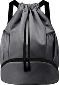 JELUTAR Drawstring Backpack Gym Bag by JELUTAR