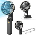Portable Handheld Fan, 180° Foldable Personal Fans, USB Rechargeable Mini Hand by Unknown