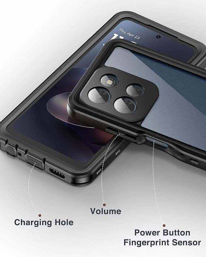 Lanhiem for Moto G 2026 / G Play 2026 5G Case, IP68 Waterproof Dustproof - Image 7