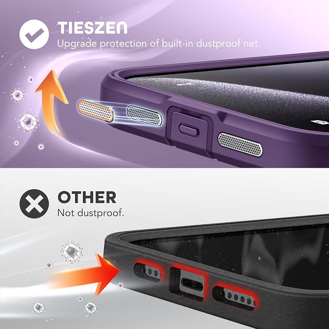 TIESZEN for iPhone 15 Pro Max Case, Compatible - Image 4
