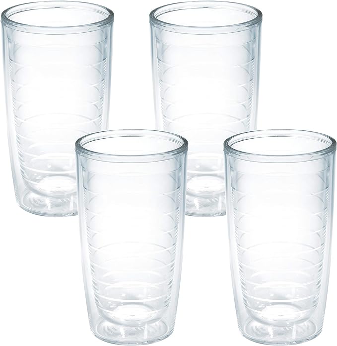Tervis Clear & Colorful Tabletop Made in USA Double Walled Insulated Tumbler by TervisTumblerCompany