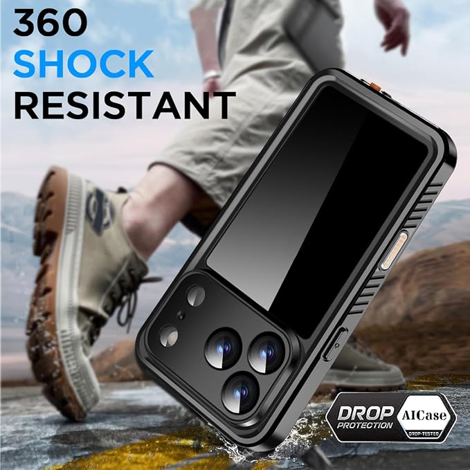 AICase Compatible with iPhone 17 Pro Max Case Waterproof - Image 4