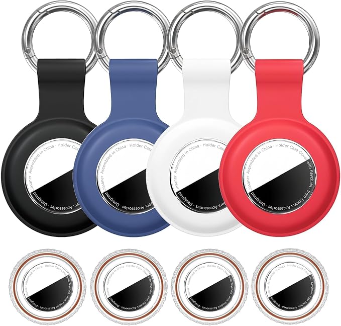 Linsaner Waterproof for AirTag 2nd Gen & 1st Gen Holder Case for Air Tags by Linsaner