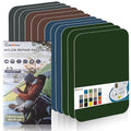 Cahomo 7.9x3.9 inch 12 PCS Nylon Repair Patch Nylon Repair Tape Self Adhesive by Cahomo
