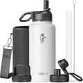 Coolflask Water Bottle 32 oz Insulated by Coolflask