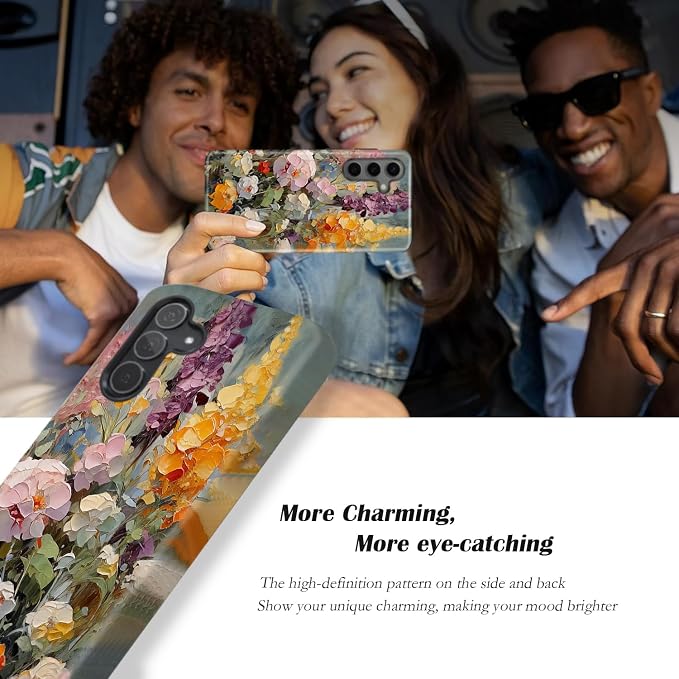 Compatible for Samsung Galaxy A36 5G Case, Dual Layer Heavy Duty 2 in 1 - Image 4