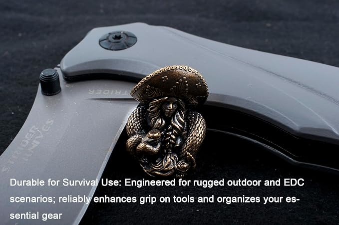 Paracord Beads with Hole for Crafting Survival Knife Lanyard Keychains - Image 7