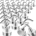 30Pcs Super Strong Magnetic Hooks, 25lbs Magnetic Hook Heavy Duty by MINCIMagnetsManufacturer