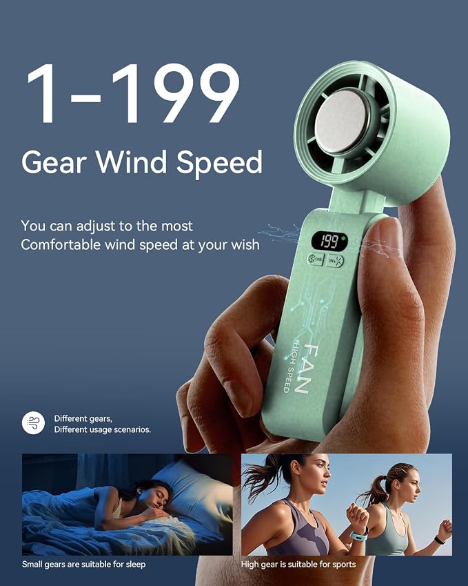 Handheld Portable Turbo Fan - Image 3