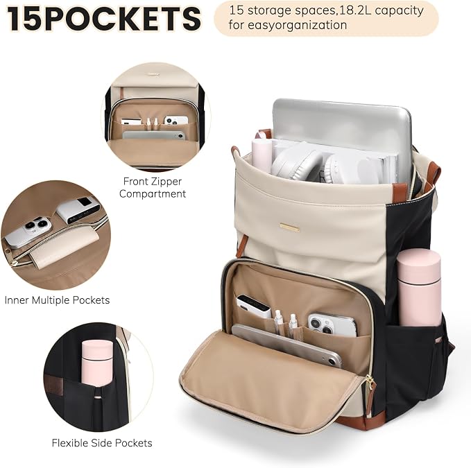 Convertible Daypack Laptop Backpack - Image 3