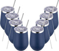 MEWAY 12oz/8 Pack Wine Tumbler Glasses by MEWAY