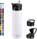 HASLE OUTFITTERS Insulated Water Bottle 22 oz Double Wall Stainless Steel Water by HASLEOUTFITTERS
