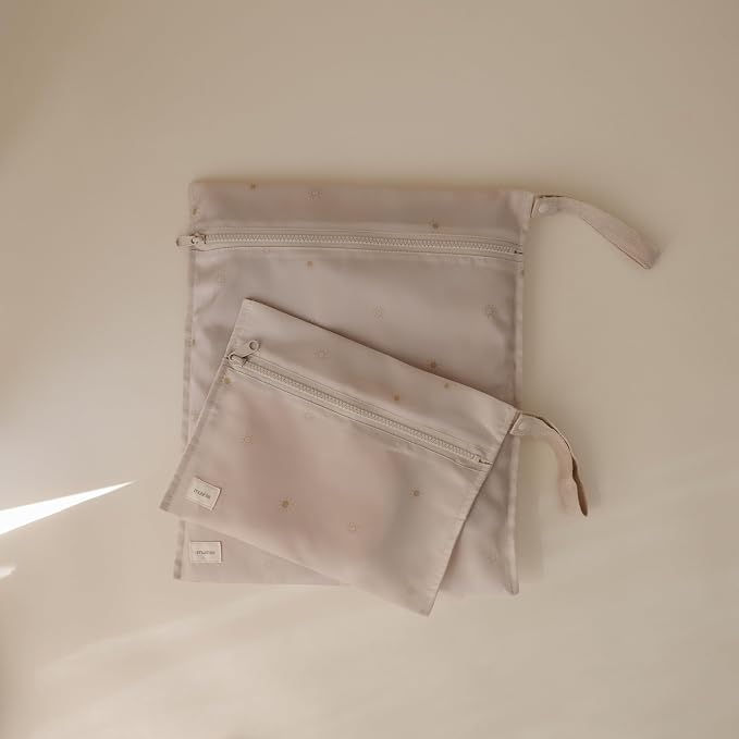 mushie Water Resistant Wet Bags | Large & Small Reusable Storage Bag - Image 3
