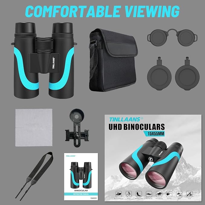 15x55 UHD Binoculars for Adults High Powered - Image 8