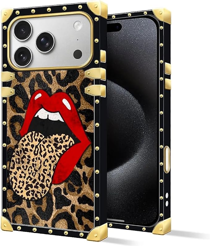 for iPhone 17 Pro Max Case Luxury Golden Decoration - Image 2