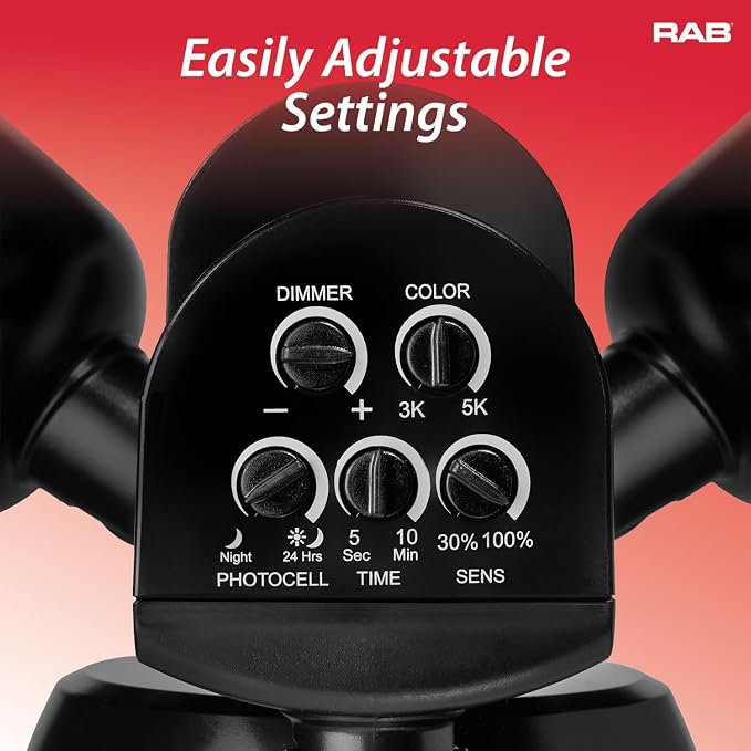 RAB Lighting LU160 Luminator Motion Sensor Outdoor Lights - Image 3