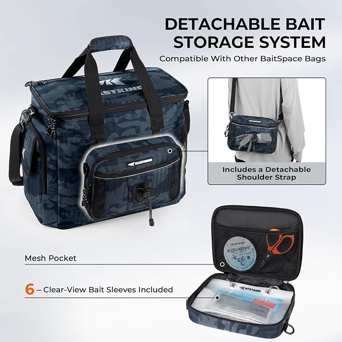 KastKing BaitSpace Fishing Tackle Bag - Image 6