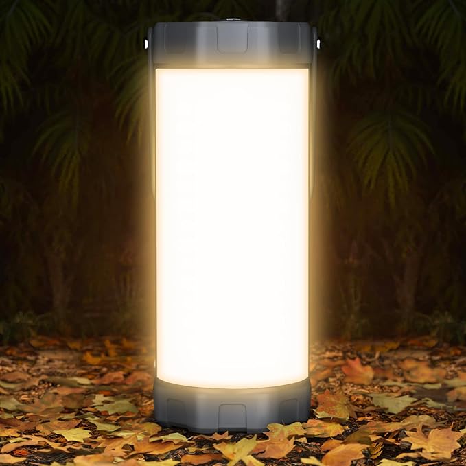 Glocusent 106 LED Camping Lights, 5000mAh Camping Lantern Rechargeable by GLOCUSENT